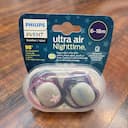 پستونک اونت مدل الترا ایر شب تاب 0 تا 6 ماه Avent