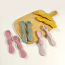 قاشق پری اسپون سیلیکونی 2 عددی BLW Pre spoon