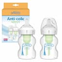 شیشه شیر طلقی پهن ۱۵۰ میل ۲ عددی دکتر براون Dr Brown's